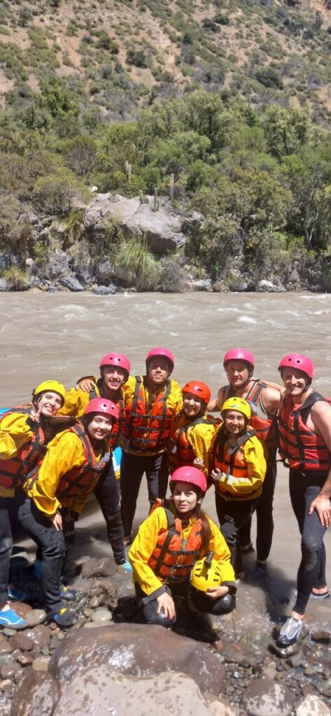 Rafting en el Cajón del Maipo con guías certificados